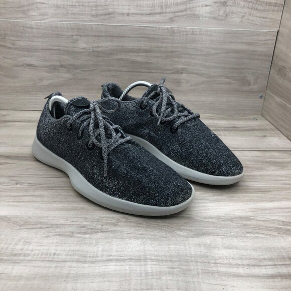 Allbirds Sneakers Mens 10 Gray Merino Wool Runners Lace Up Shoes main image 10